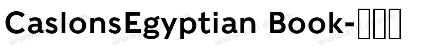 CaslonsEgyptian Book字体转换 CaslonsEgyptian Book字体转换